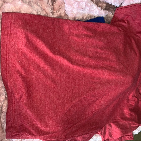 Blue and Red  toddler 6/ large plain t shirts new - Picture 2 of 5